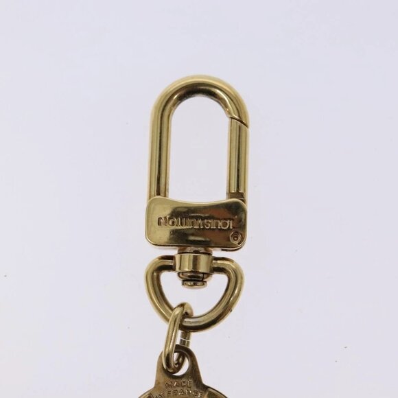 LOUIS VUITTON Anneau Cles Key Holder metal Gold Tone M62694 LV Auth BA5447 - Picture 6 of 12
